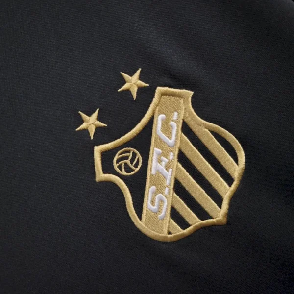 Santos 2025/26 Pelé 1.000 GOLS Camiseta Negra - Image 2