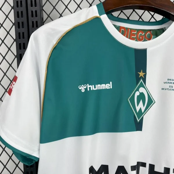 Camiseta SV Werder Bremen 2025/26 Hummel Obrigado Diego - Image 3