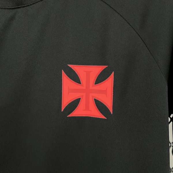 Camiseta de aficionado del Vasco da Gama 2025/26, color negro y dorado - Image 3