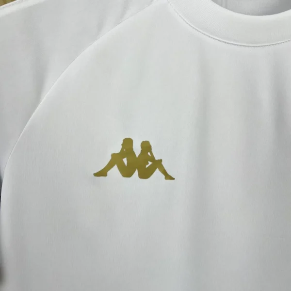 Camiseta de aficionado blanco y dorado del Vasco da Gama 2025/26 - Image 4