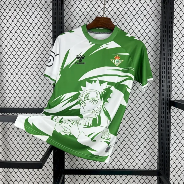 Camiseta Hummel x Naruto del Real Betis 2025/26 edición limitada