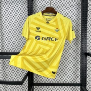 Camiseta amarilla de portero del Real Betis 2025/26