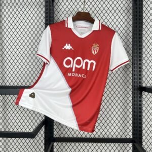 Camiseta local del AS Mónaco 2025/26