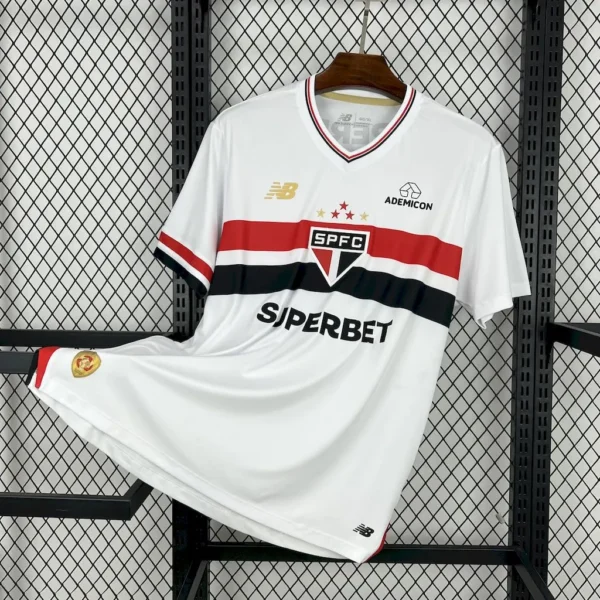 Camiseta de local del Sao Paulo 2025/26