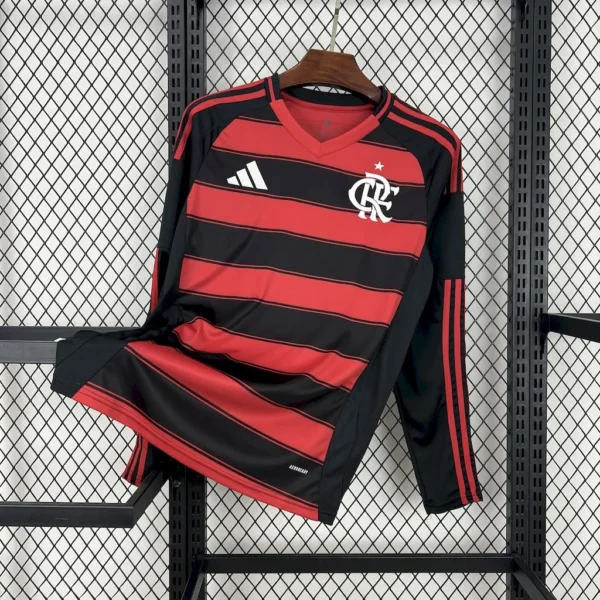 Camiseta de manga larga local del Flamengo 2025/26