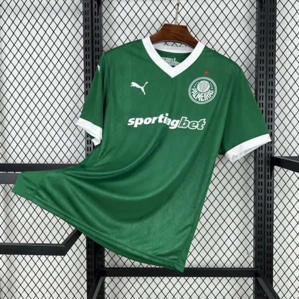 Camiseta local del Palmeiras 2025/26
