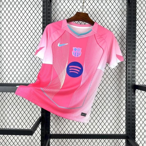 Camiseta rosa edición especial del Barcelona 2025/26