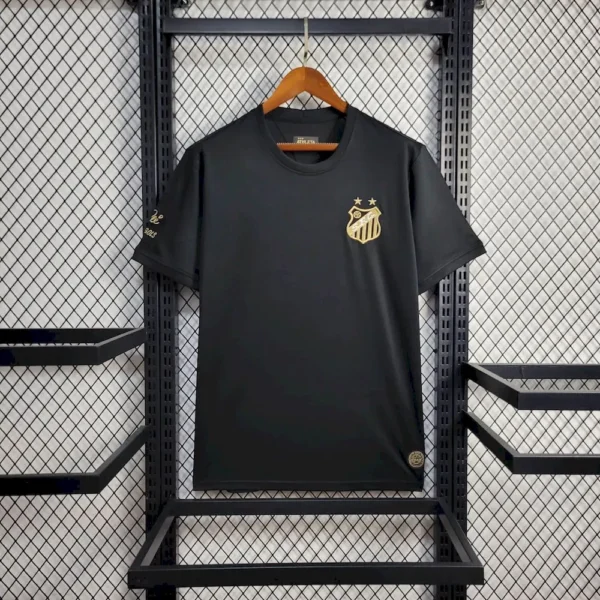 Santos 2025/26 Pelé 1.000 GOLS Camiseta Negra