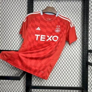Camiseta local del Aberdeen FC 2024/25