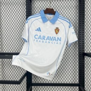 Camiseta local del Real Zaragoza 2025/26