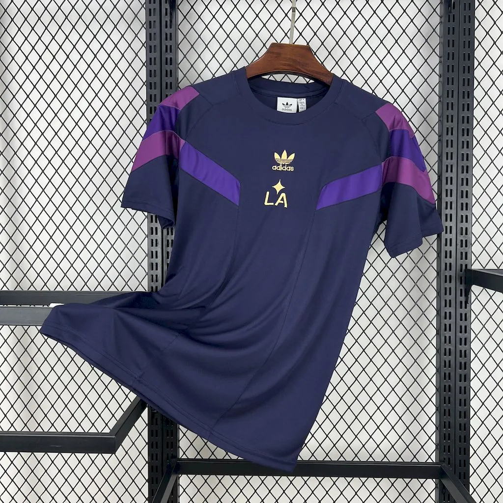 Camiseta casual morada del LA Galaxy 2025/26