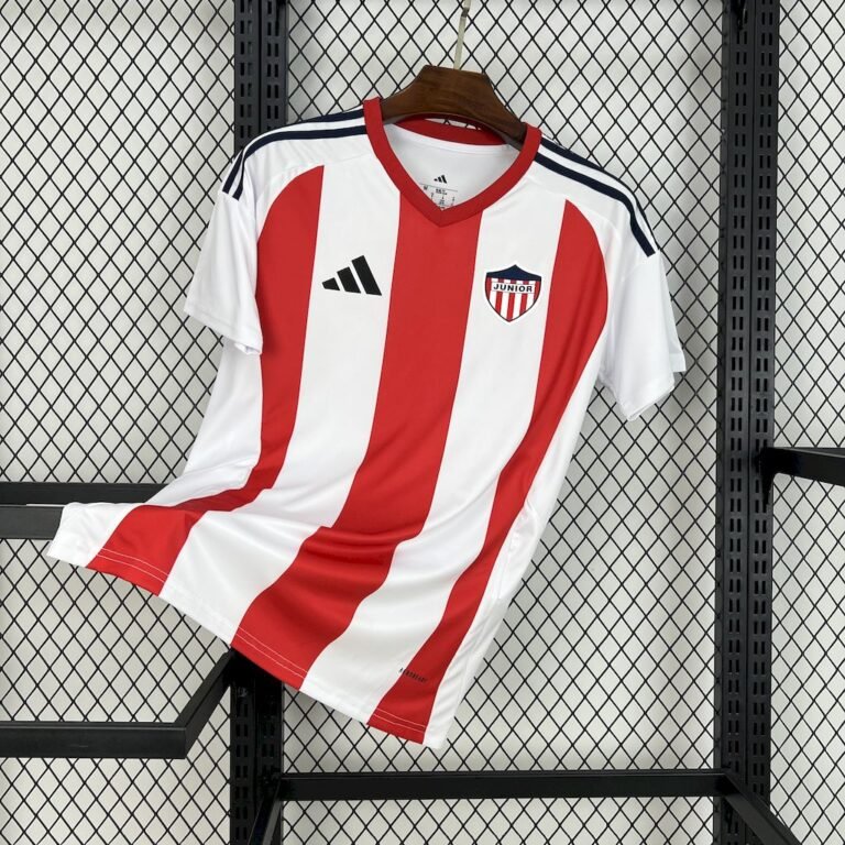 Camiseta local del Junior de Barranquilla 2025/26