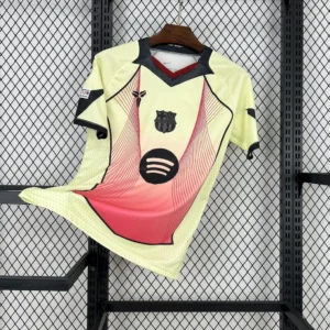 Camiseta amarilla y rosa Barcelona 2025/26 edición especial Champions League
