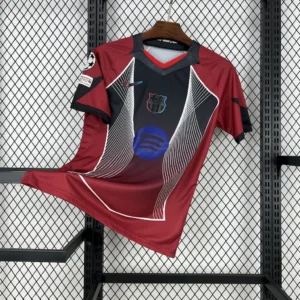 Camiseta edición especial Barcelona 2025/26 negra y roja Champions League