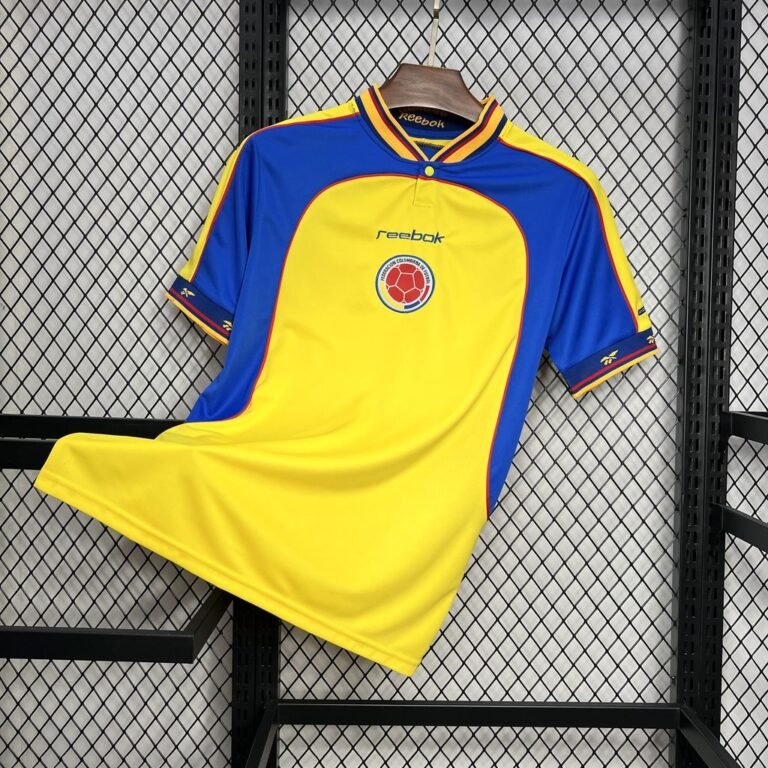 Camiseta retro local de colombia 2001