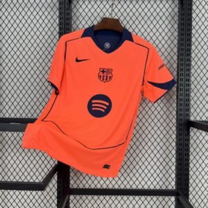 Camiseta tercera equipacion del Barcelona 2025/26
