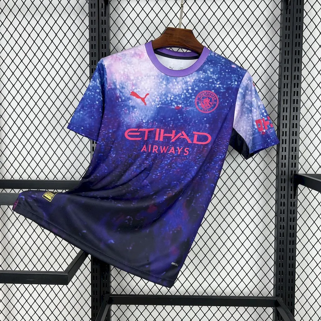 Manchester City 2025/26 Camiseta de concepto morado