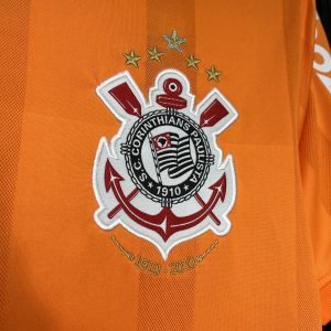 Camiseta retro naranja del Corinthians 2010 - Image 3