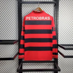 Camiseta retro de manga larga de local del Flamengo 1994/95 - Image 6
