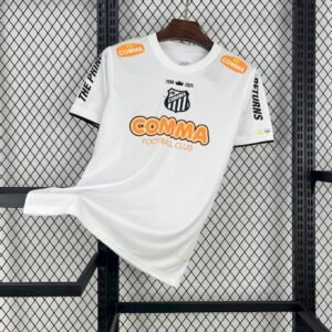 Camiseta blanca retro del Santos 2008
