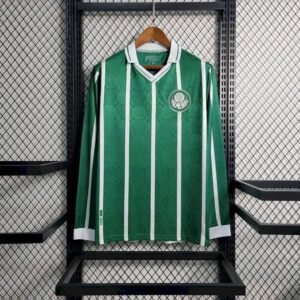 Camiseta de manga larga Retro Palmeiras 1993 Primera equipacion