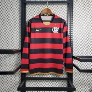 Camiseta retro de manga larga de local del Flamengo 2009