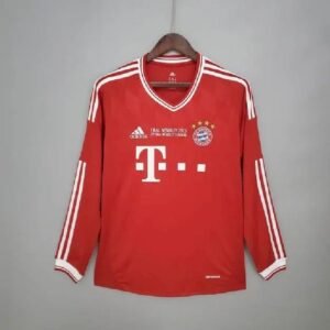 Camiseta retro de manga larga del Bayern de Munich 2013/14 Local Champions League