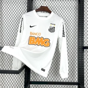 Camiseta retro de manga larga local del Santos 2011/12