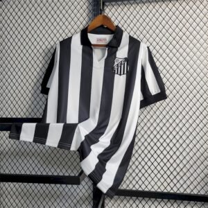 Camiseta retro de visitante del Santos 1958