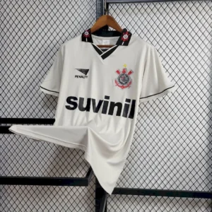 Camiseta retro local de Corinthians 1996