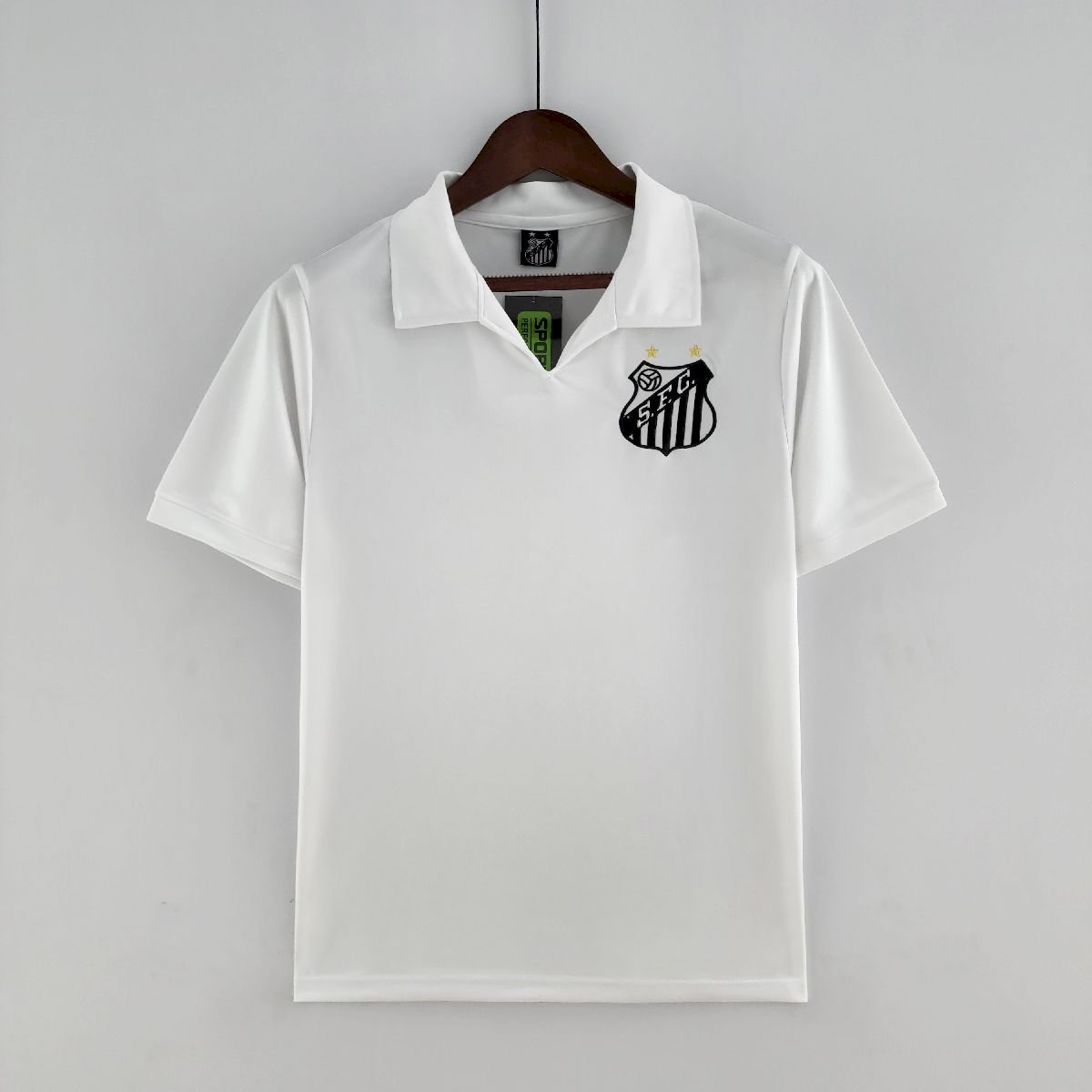 Camiseta retro local del Santos 1970