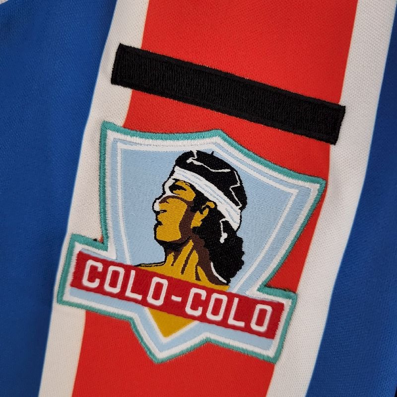 Camiseta retro de visitante de Colo Colo 1986 - Image 3