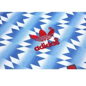 Camiseta retro de manga larga de visitante del Manchester United 1990/92 - Image 3