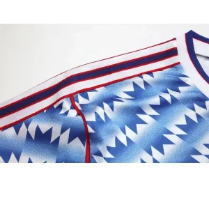 Camiseta retro de manga larga de visitante del Manchester United 1990/92 - Image 6