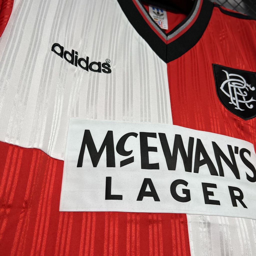 Camiseta retro de visitante del Rangers 1995/96 - Image 4