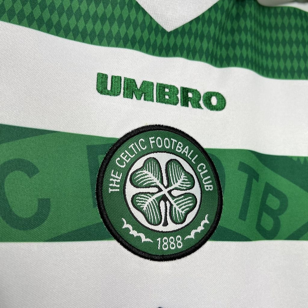 Camiseta retro local del Celtic 1998/99 - Image 5