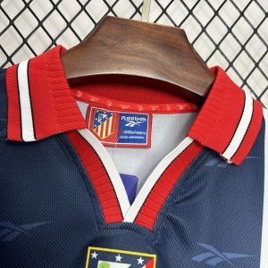 Camiseta retro de visitante del Atlético de Madrid 1998/99 - Image 2