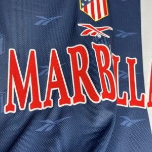 Camiseta retro de visitante del Atlético de Madrid 1998/99 - Image 3