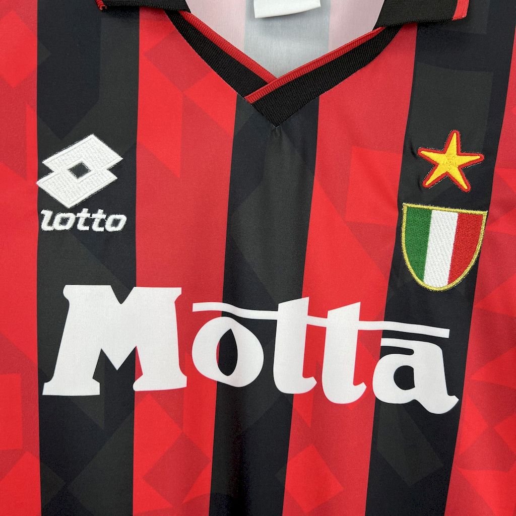 Camiseta retro de local del AC Milan 1995/96 2 - Image 3