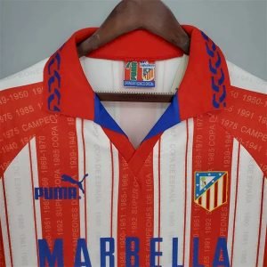 Camiseta retro del Atletico de Madrid 1995/96 local - Image 2