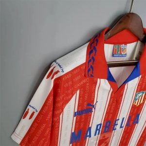 Camiseta retro del Atletico de Madrid 1995/96 local - Image 3