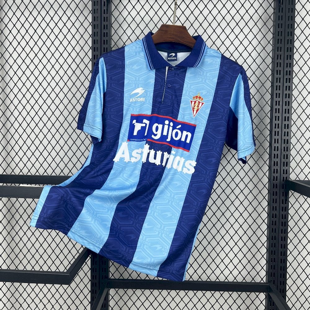 Camiseta Retro Sporting de Gijon 2002 03 Tercera - Image 2