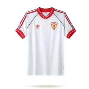 Camiseta retro de la Recopa de Europa del Manchester United de 1991