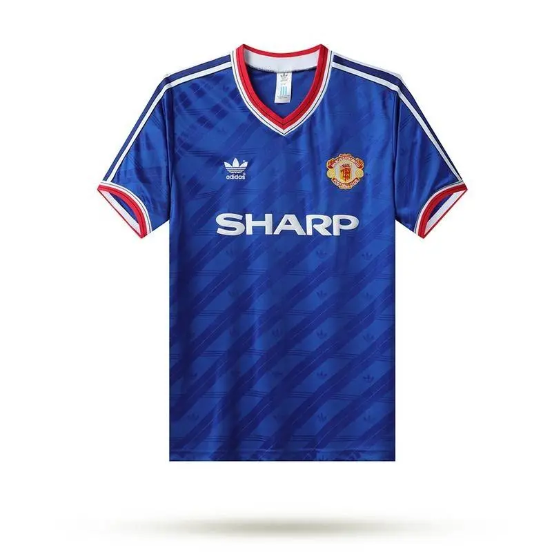 Camiseta retro de la tercera equipacion del Manchester United 1986/88