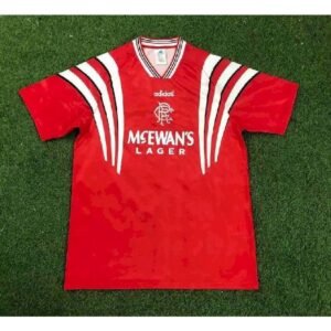 Camiseta retro de la tercera equipacion del Rangers 1996/97