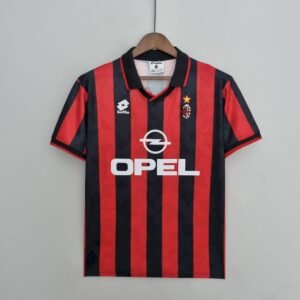 Camiseta retro de local del AC Milan 1995/96