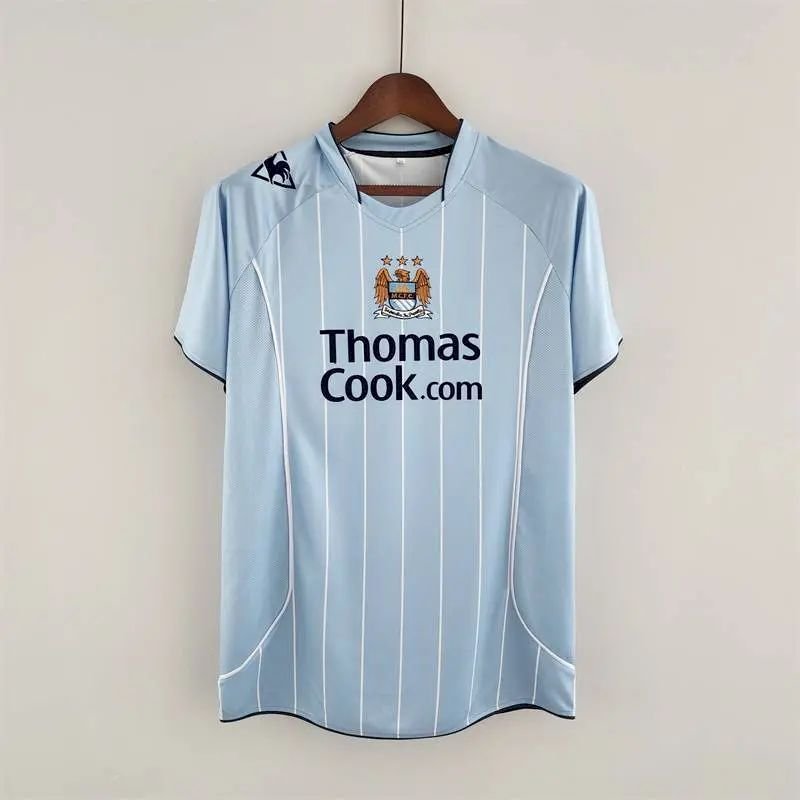 Camiseta retro de local del Manchester City 2008/09