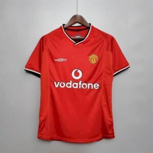 Camiseta retro de local del Manchester United 2000/01