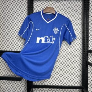 Camiseta retro de local del Rangers 1999/01
