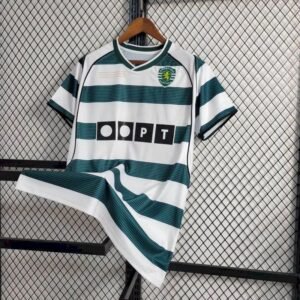 Camiseta retro de local del Sporting CP 2000